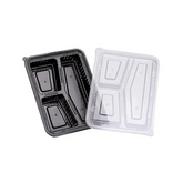 Wavebox 3-Compartment Container with Lid Pack of 150